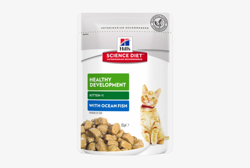 Sd Feline Kitten Healthy Development With Ocean Fish - Hill's Science Diet Adult 7+ Tender Chicken Dinner, transparent png #288134