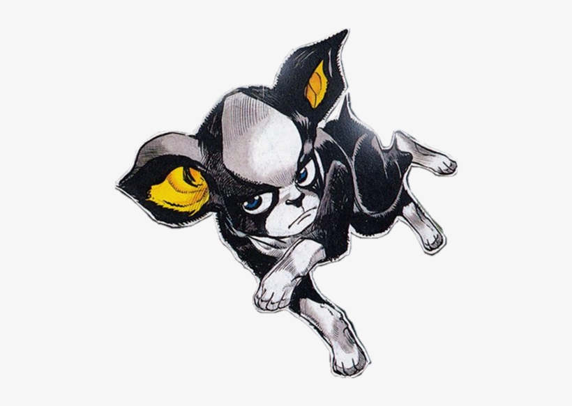 Clipart Black And White Library Wiki Jojopedia Fandom - Jojo Part 3 Iggy, transparent png #288136