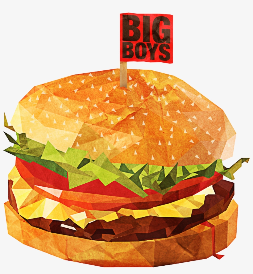 Big Boys Burgers - Food, transparent png #288178