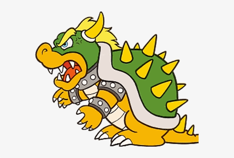 Bowser Artwork - Bowser Super Mario Bros, transparent png #288195