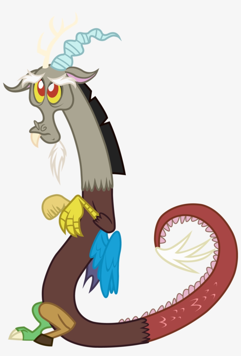 Discord - Mlp Discord Sad Vector, transparent png #288216