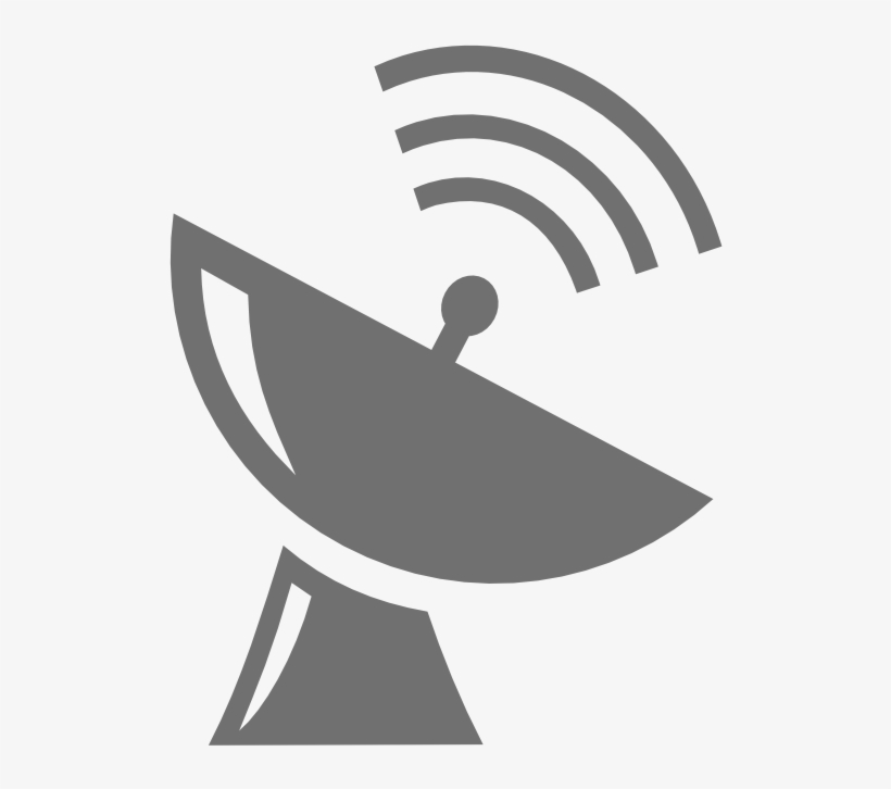 Satellite Dish Icon - Dish Satellite Clipart, transparent png #288344