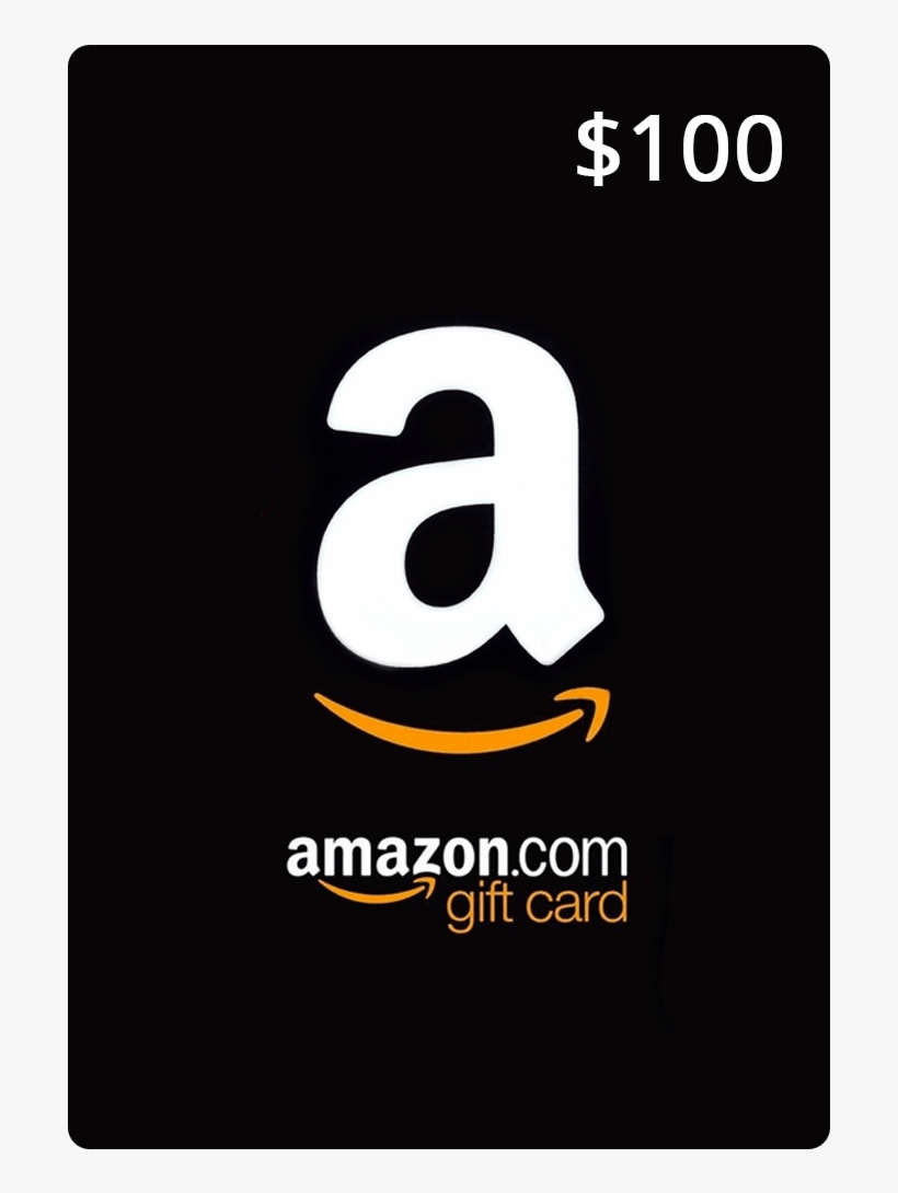 Amazon Logo Png White For Free Amazon Gift Card 100 Free Transparent Png Download Pngkey