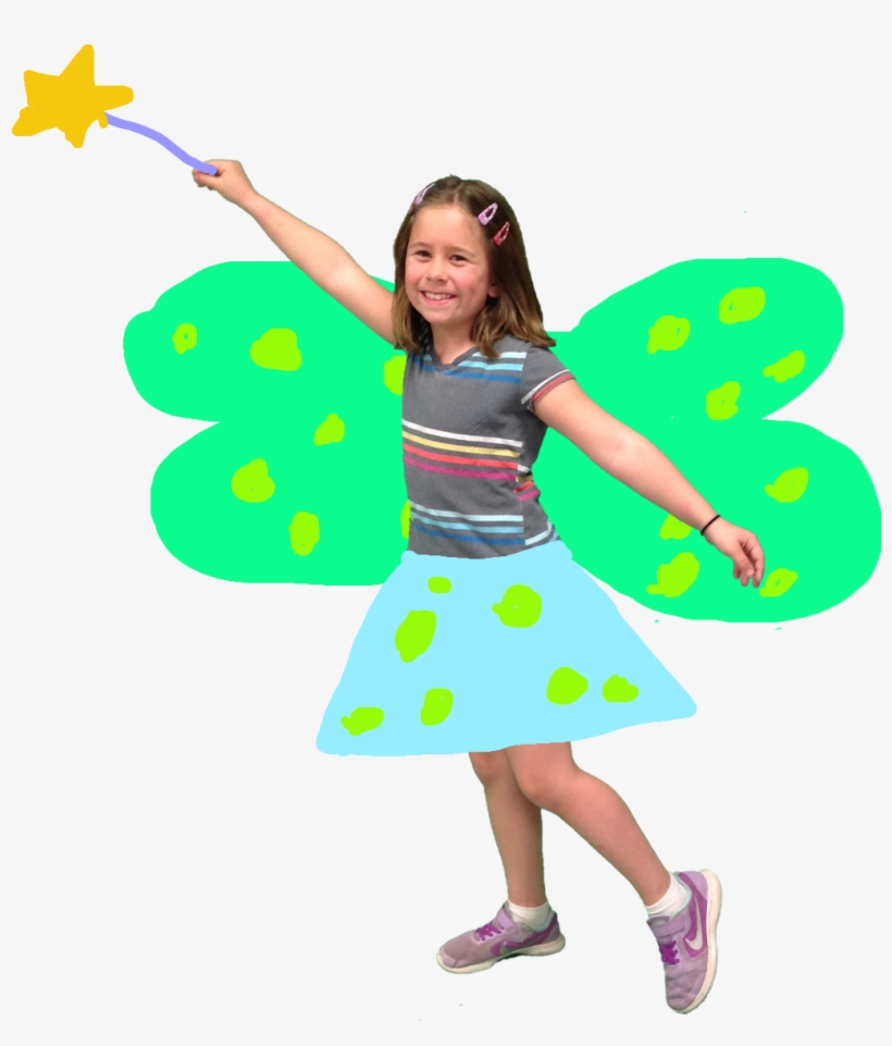 Fairy-ified In Brushes App Saved As Png - Girl, transparent png #288730