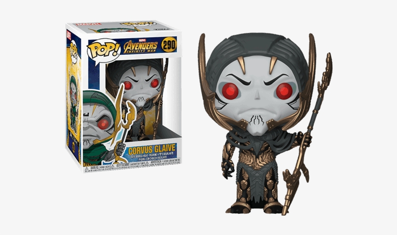 Vinyl Figure Features Child Of Thanos And Member Of - Funko Pop Corvus Glaive, transparent png #288817