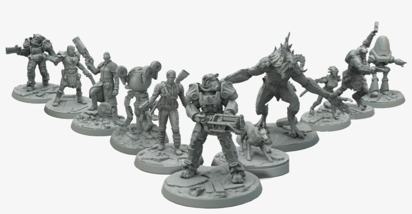 Fallout Wasteland Warfare Chat - Fallout Wasteland Warfare Board Game, transparent png #288819