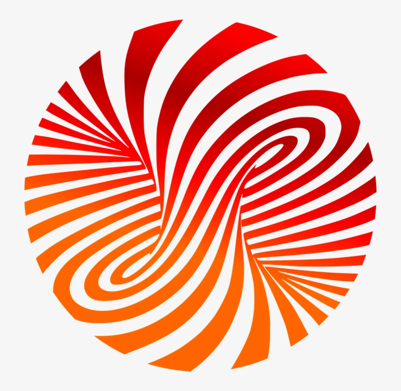 Spiral Clipart Pixel - Arte Optico Para Dibujar, transparent png #288934