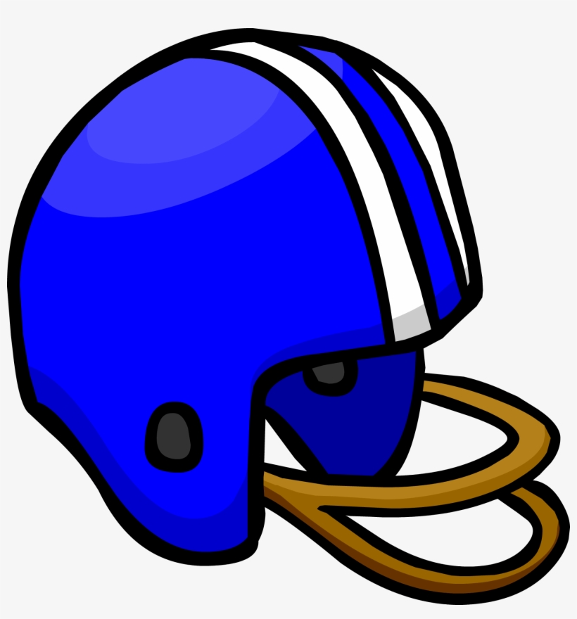 Blue Football Helmet - Football Helmets Clip Art, transparent png #289075