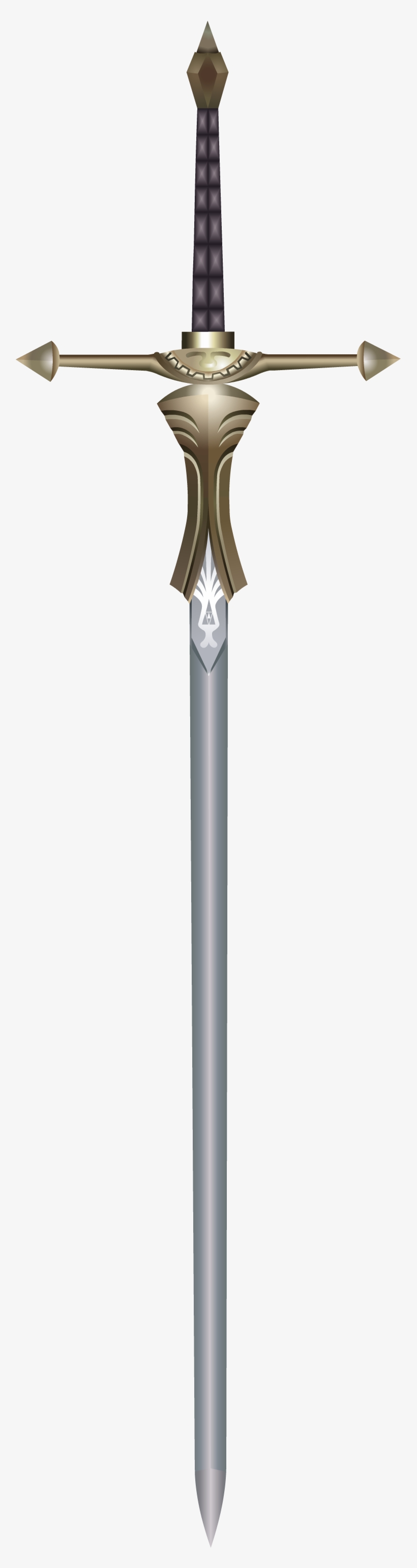 Zelda's Sword By Doctor-g - The Legend Of Zelda, transparent png #289934