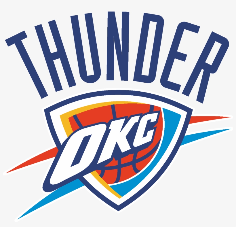 Oklahoma City Thunder Logo - Oklahoma City Thunder Logo Png, transparent png #2800183