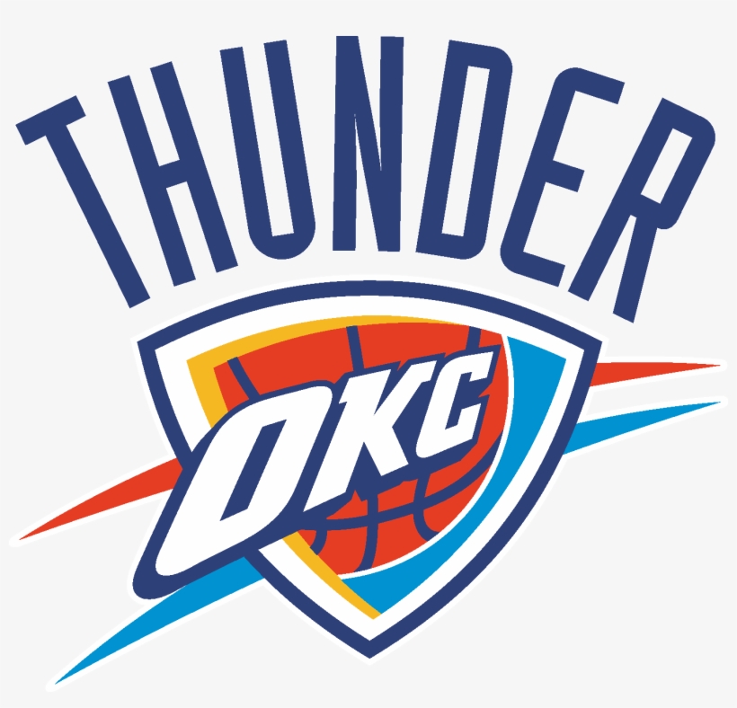 Oklahoma City Thunder Logo - Oklahoma City Thunder Logo Png, transparent png #2800183
