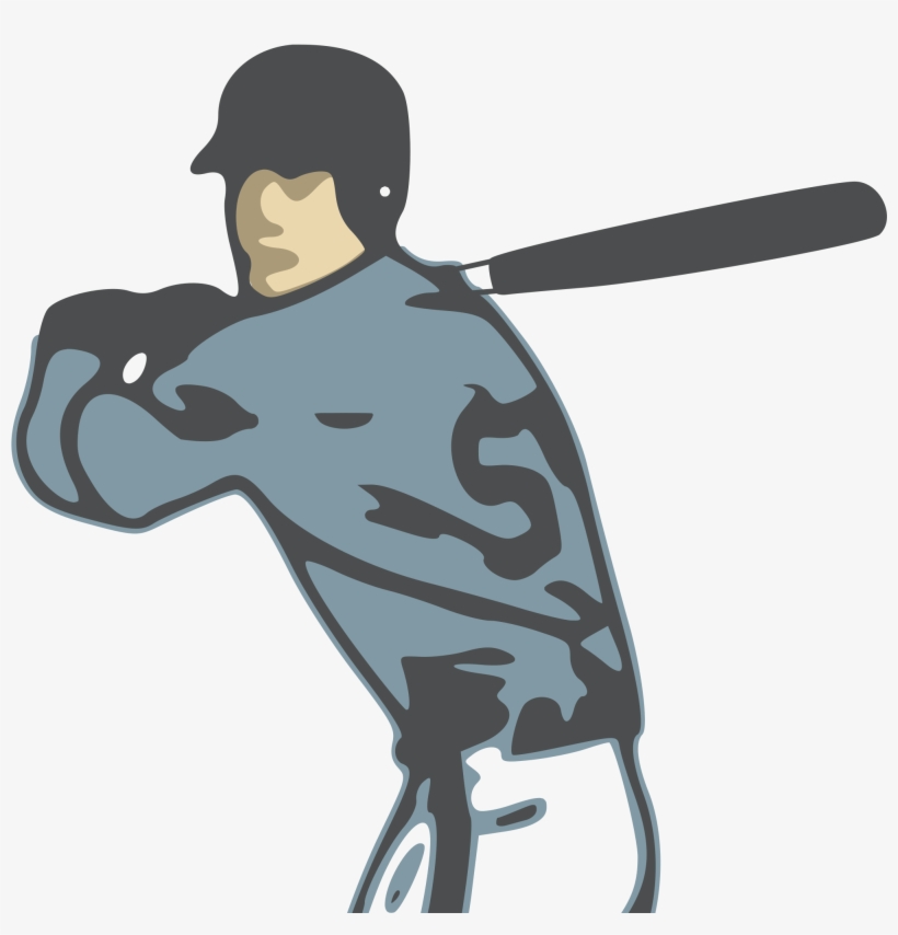 Baseball Batter Clipart At Getdrawings - Batter Baseball Cliparts Png, transparent png #2800409
