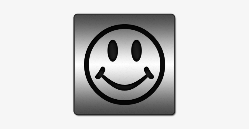Download Big Happy Face Icon - Emoji Images Smiley Face Black And White, transparent png #2800512