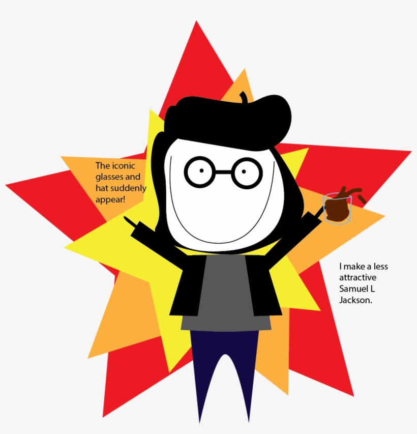 I Become Sailor-mouthed Samuel L - Cartoon, transparent png #2800682