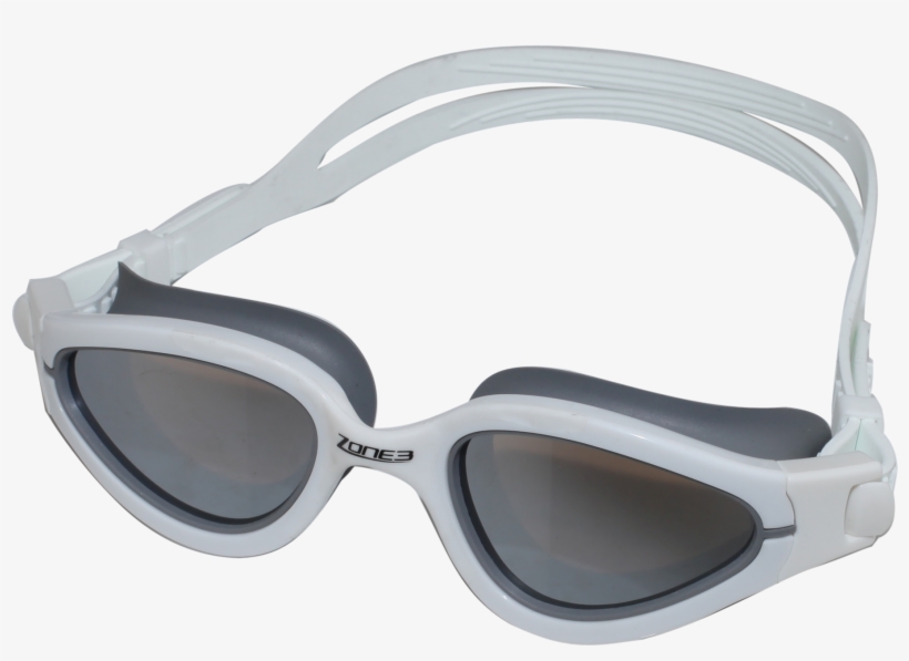Zone3 2014 Aquaventure Goggles White - Zone 3 Aquaventure Goggles Revo - White, transparent png #2801265