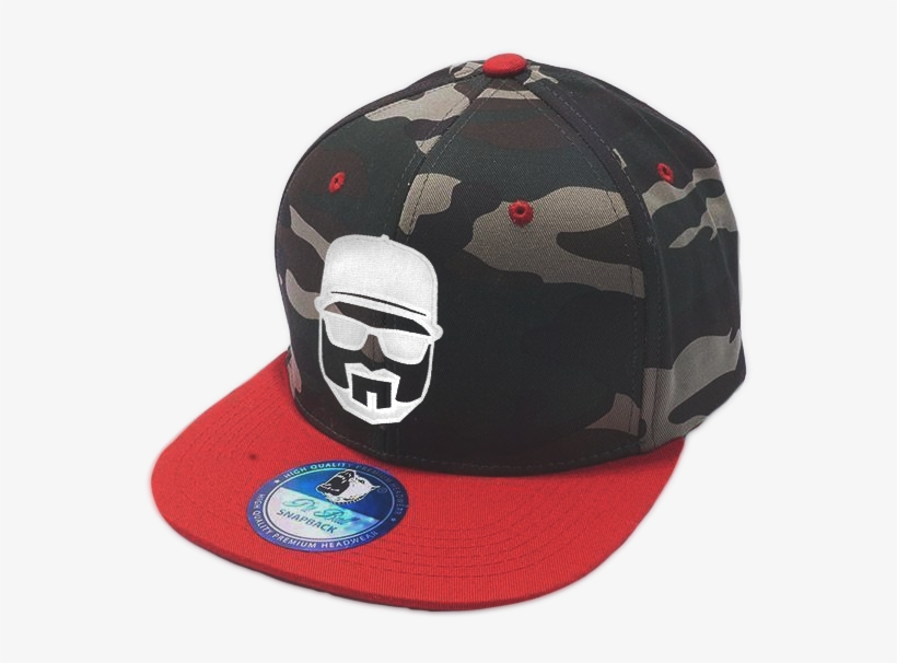 Red Camo Snapback, transparent png #2801515