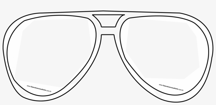 Óculos - Line Art, transparent png #2801537