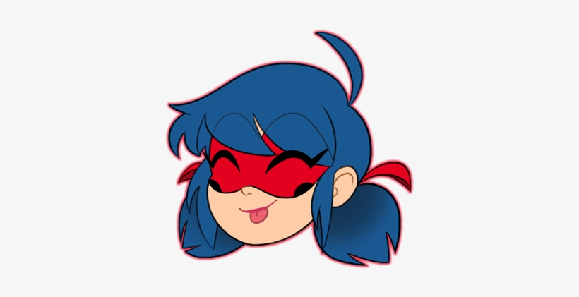 Icon Ladybug Tongue - Miraculous Ladybug Icon, transparent png #2801725