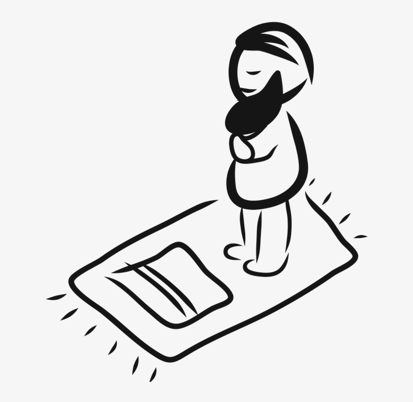 Islam Png Hd - Muslims Praying Transparent, transparent png #2802785