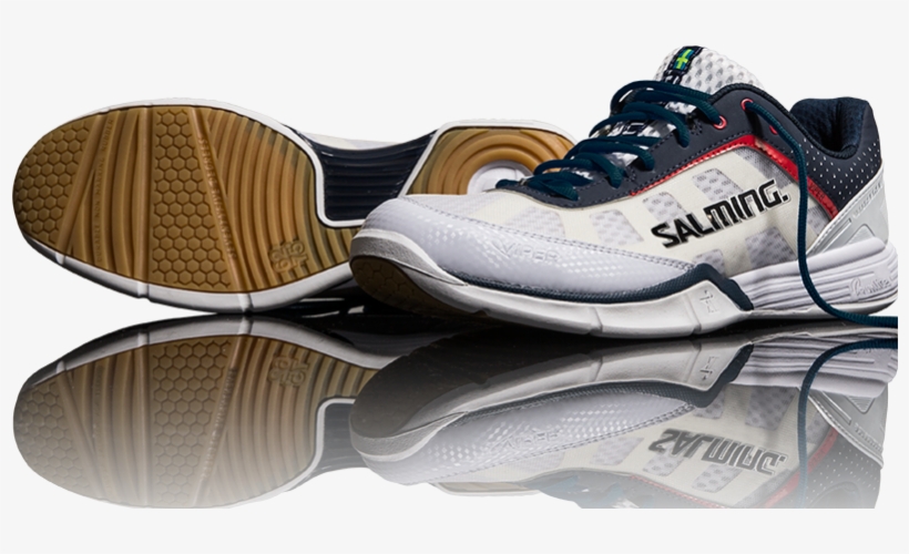 Runlite Salming Viper White Squash Shoes - Salming Viper 2.0 White, transparent png #2803061