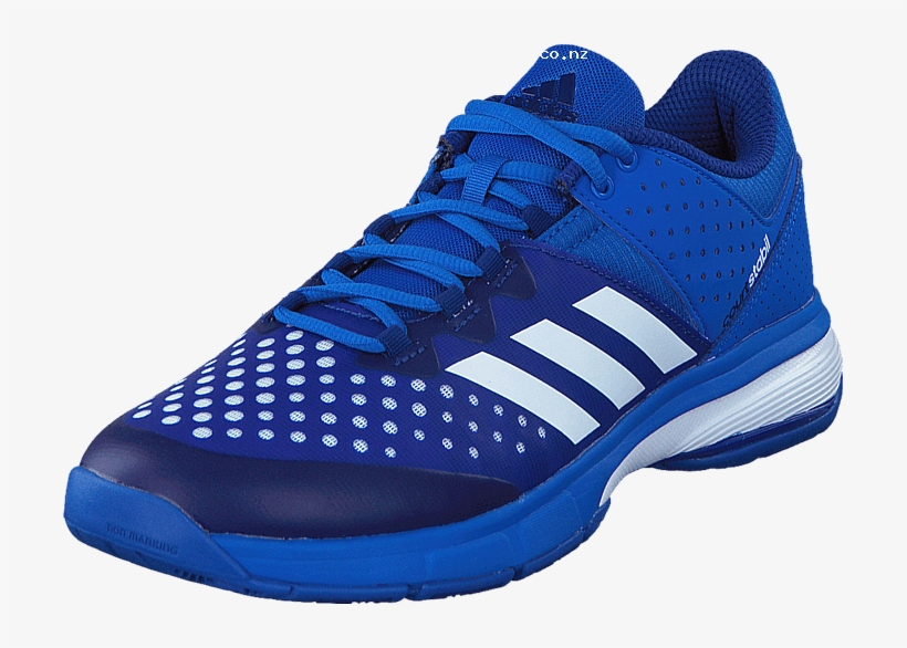 Adidas Sport Performance Court Stabil Blue/ftwr White/mystery - Adidas Stabil Court Blue, transparent png #2803110