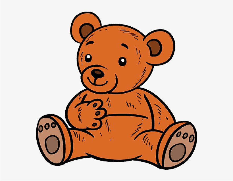 How To Draw Cartoon Bear - Gambar Beruang Kutub Kartun, transparent png #2803139