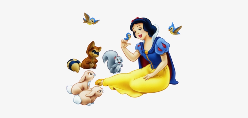Cute Animals And Princess, Snow White Png Photo Png - Snow White Png, transparent png #2803217