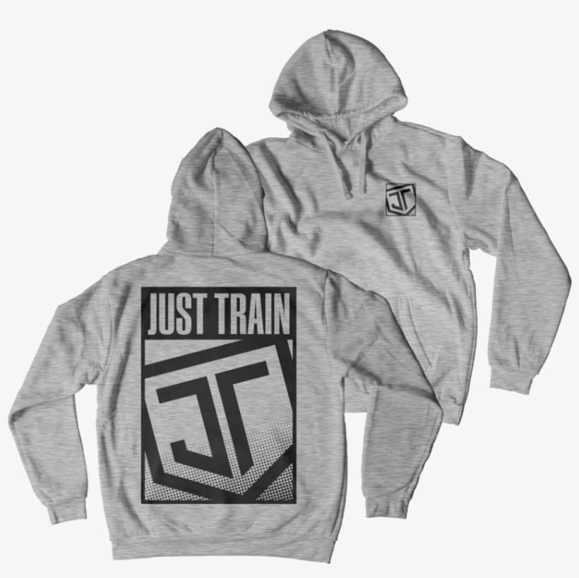 Crooked Jt Hoodie Heather Grey - Hoodie, transparent png #2803320