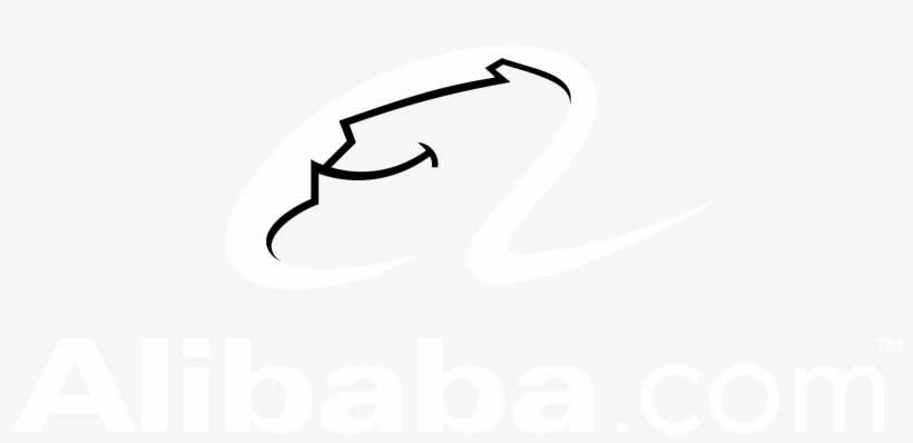 Alibaba Com Logo Black And White - Alibaba Group, transparent png #2803381