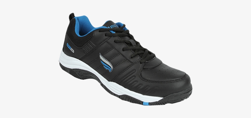 Mmojah Athletic 02 Black Blue Tennis Shoes, Size 8, transparent png #2803446