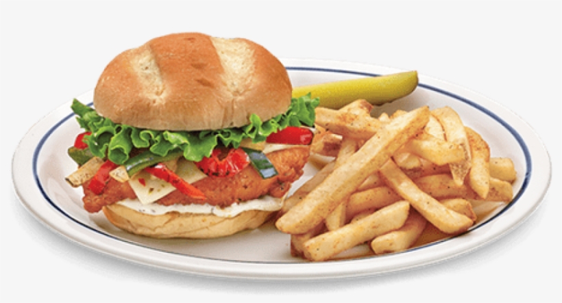 Ihop Spicy Chicken Ranch Sandwich - Spicy Chicken Ranch Sandwich, transparent png #2804014