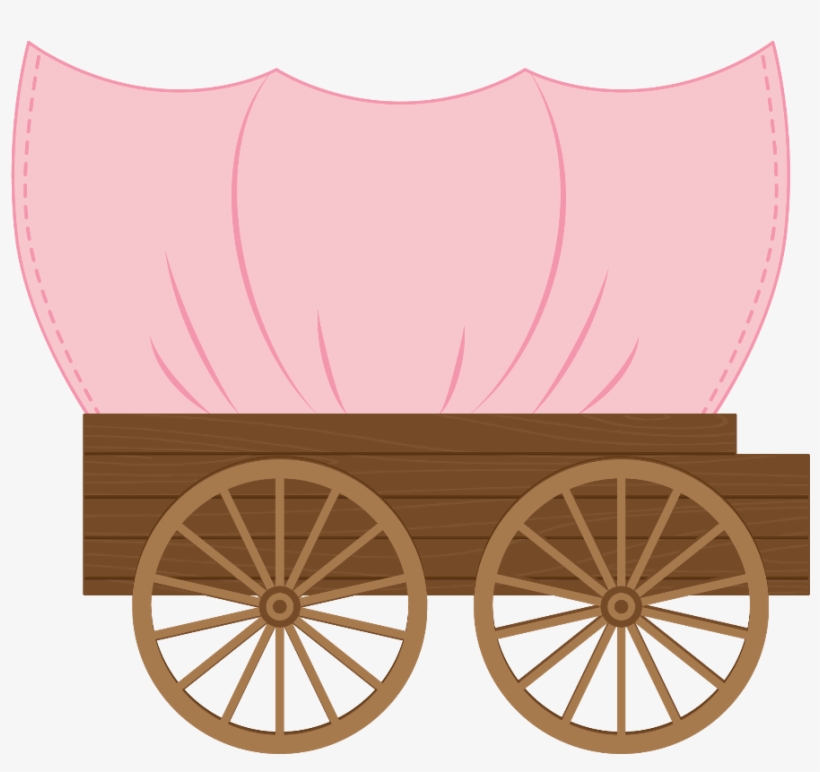Free Download Gammal Cykel Clipart Covered Wagon Clip - Png 4 Cowgirl Party, transparent png #2804056