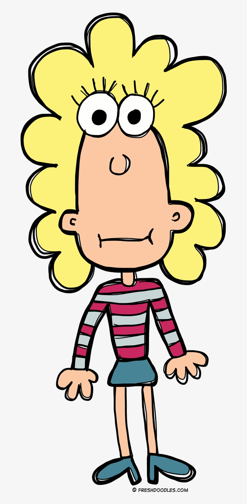 Blonde Clipart English Teacher - Clip Art, transparent png #2804219