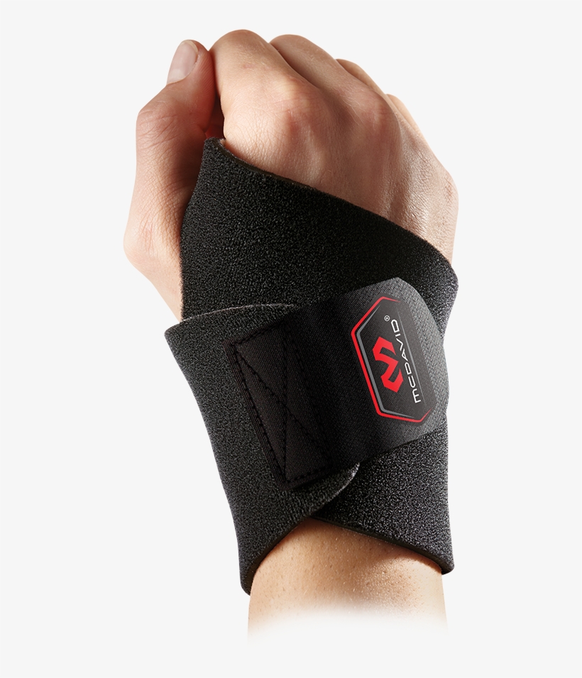 Wrist Wrap/adjustable - Mcdavid Wrist Wrap Adjustable Level 1, transparent png #2804358