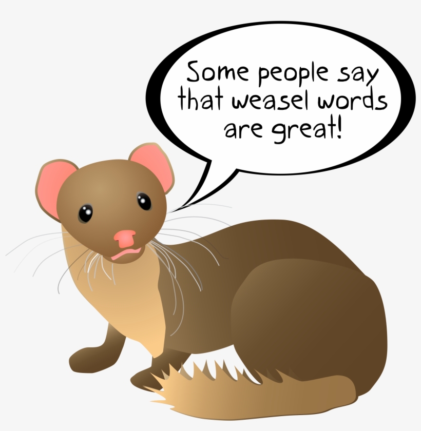 Open - Weasel Words, transparent png #2804388