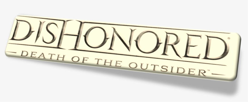 Death Of The Outsider - Art Of Dishonored 2 - Hardcover Book, transparent png #2804413