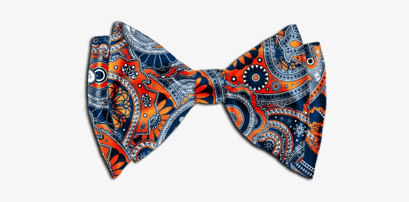 Be The First To Review “design Your Custom Bow Tie - Royal Blue And Orange Bow Tie, transparent png #2804658