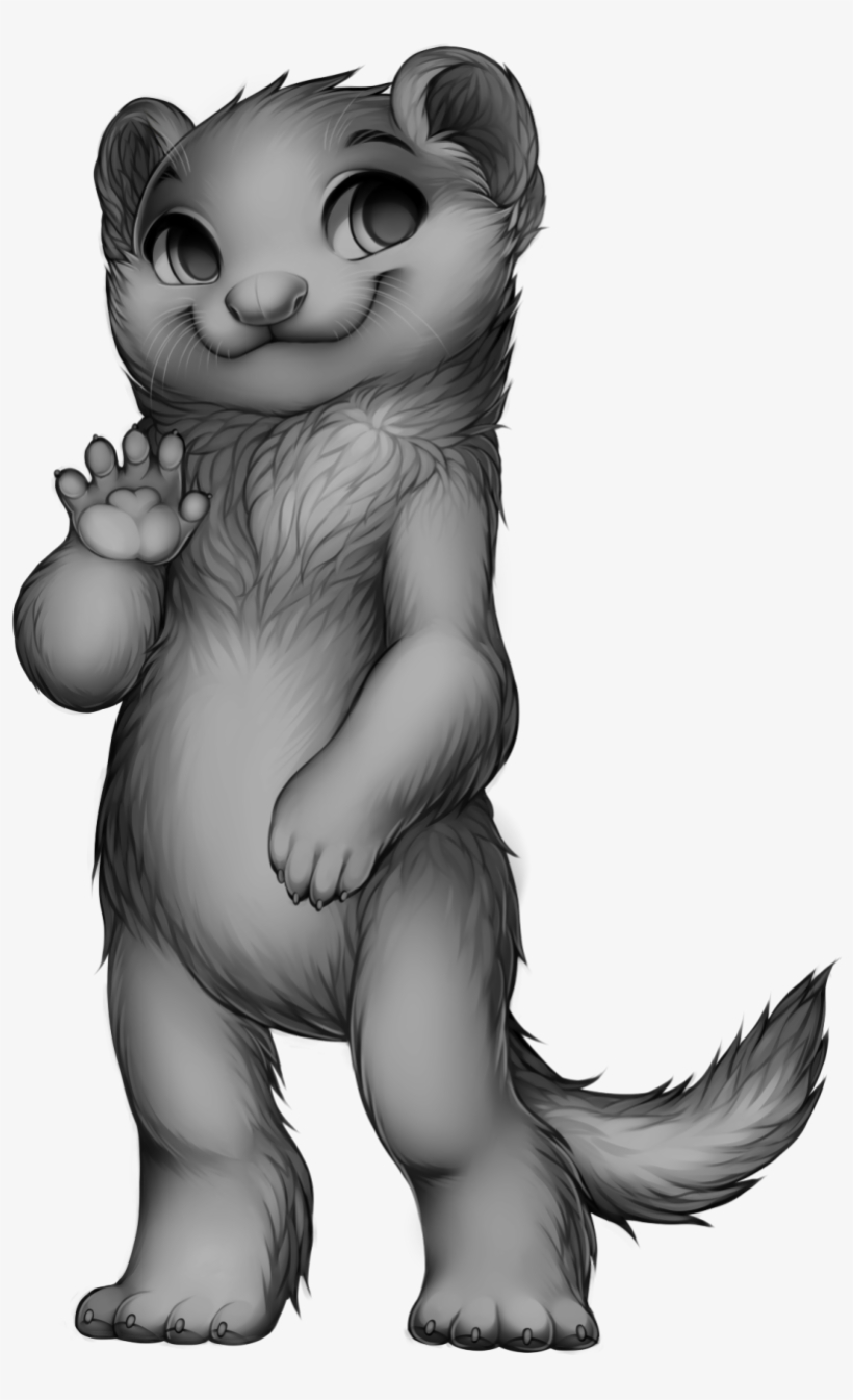 Weasel Base - Furvilla Bases Weasel, transparent png #2805243