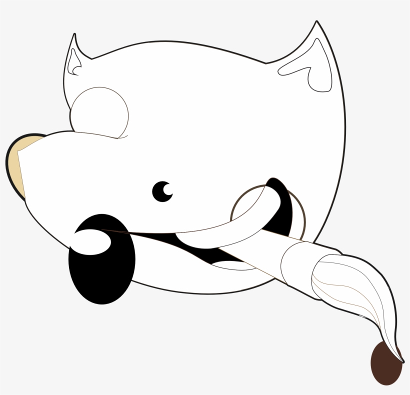 Clip Art Wilber Gimp Weasel Squiggly Svg - Scalable Vector Graphics, transparent png #2805270