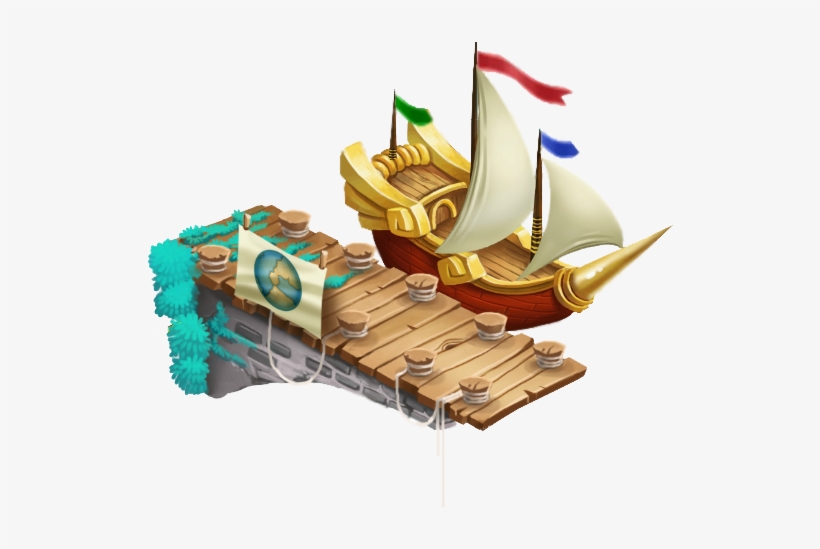 Adventure Ship - Mast, transparent png #2805436