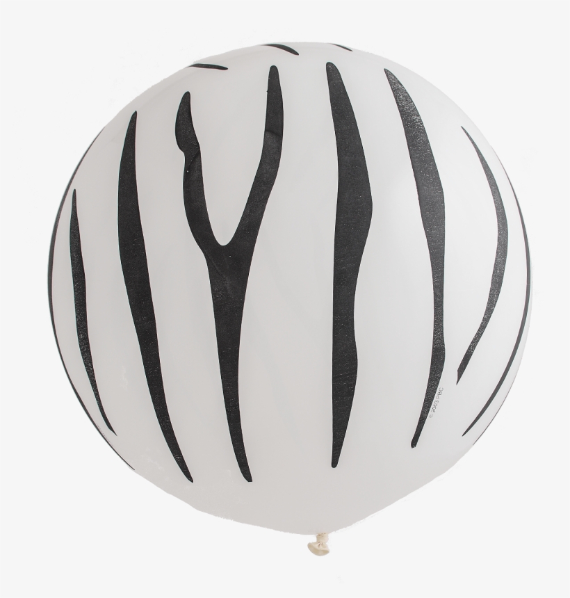 Zebra Stripes Giant Balloon - Zebra Three, transparent png #2806125