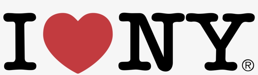 I Love New York Logo Png Transparent - New York Logo Vector, transparent png #2806200