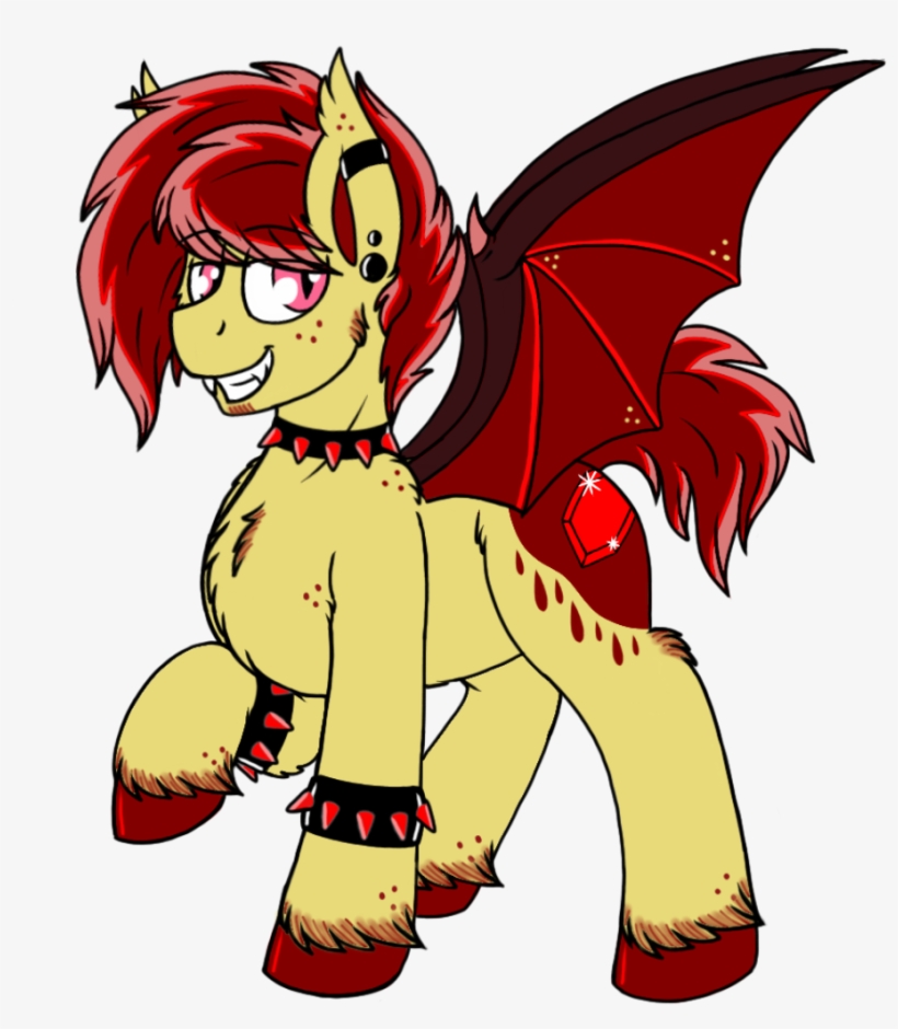 Bat Pony, Bracelet, Chest Fluff, Choker, Cute Little - Cartoon, transparent png #2806544