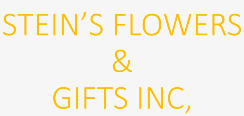 Stein's Flowers & Gifts Inc - Stein’s Flowers & Gifts Inc, transparent png #2806959