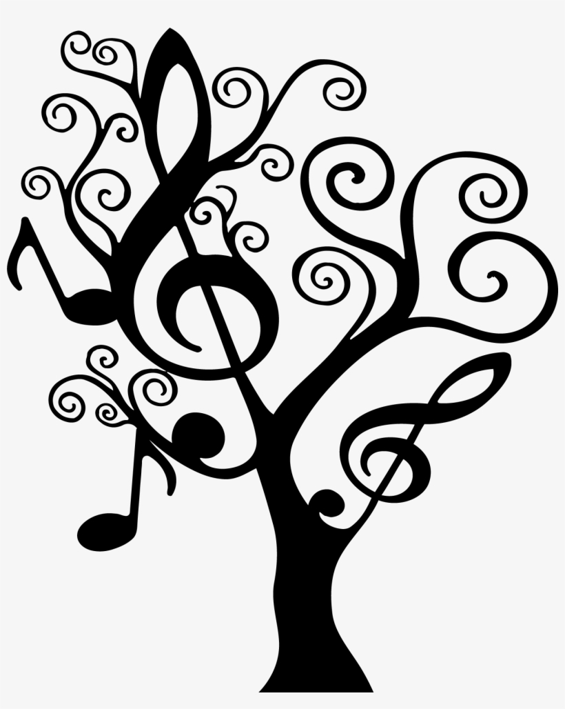 Music Symbols Drawing At Getdrawings - Music Note Tree, transparent png #2807177