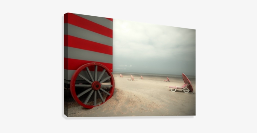 Red Wagon Canvas Print - Trademark Art Gilbert Claes 'red Wagon' Gallery-wrapped, transparent png #2807213
