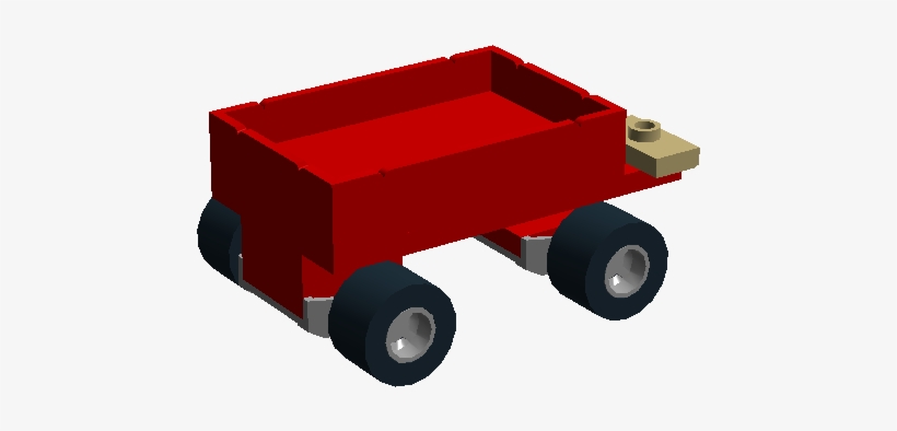 Litte Red Wagon02 - Wagon, transparent png #2807532