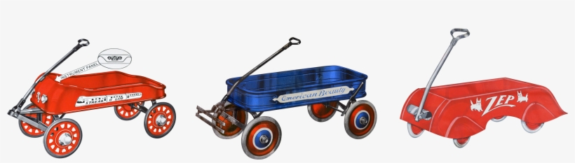 Streak O Lite Coaster Wagon - Radio Flyer, transparent png #2807598