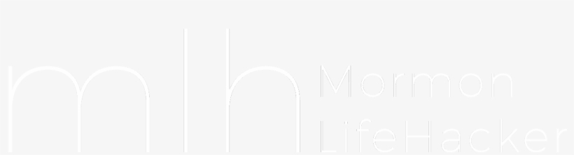Mormon Life Hacker - Line Art, transparent png #2807882