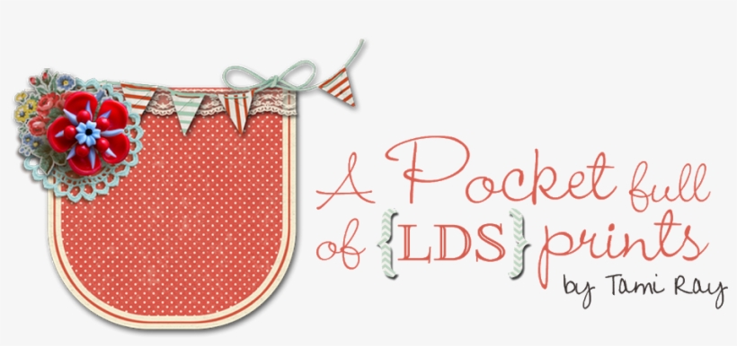 A Pocket Full Of Lds Prints - Coquelicot, transparent png #2807934